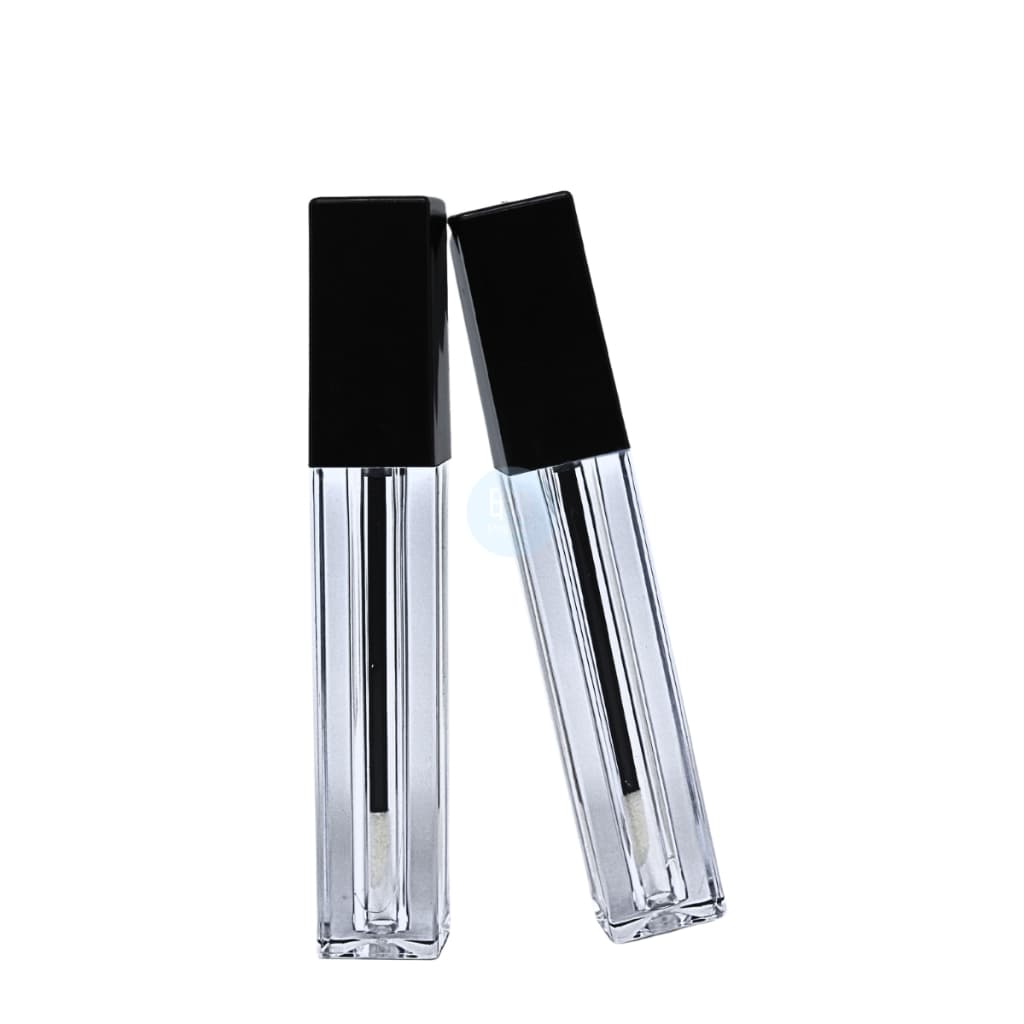Kit 50 Batom Liquido Gloss Matte Frasco Quadrado Vazio 4,5ml