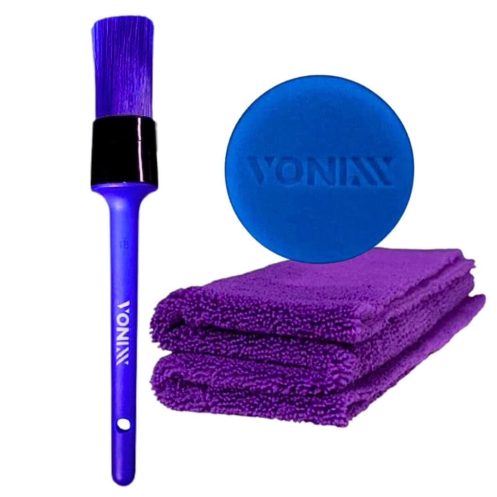 Kit de limpeza Vonixx carro moto pneu roda polimento banco porta automotiva Honda GM Nissan BYD