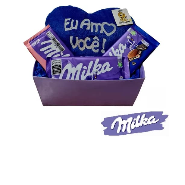 Milka Oreo Cesta De Chocolates Importados Presente Namorados