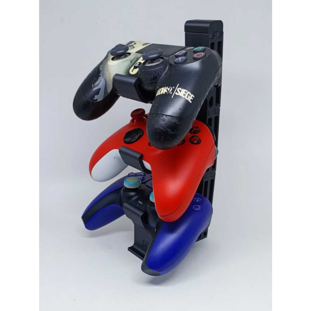 Suporte Para 3 Controles Videogame Gamer P/ Play Xbox Switch