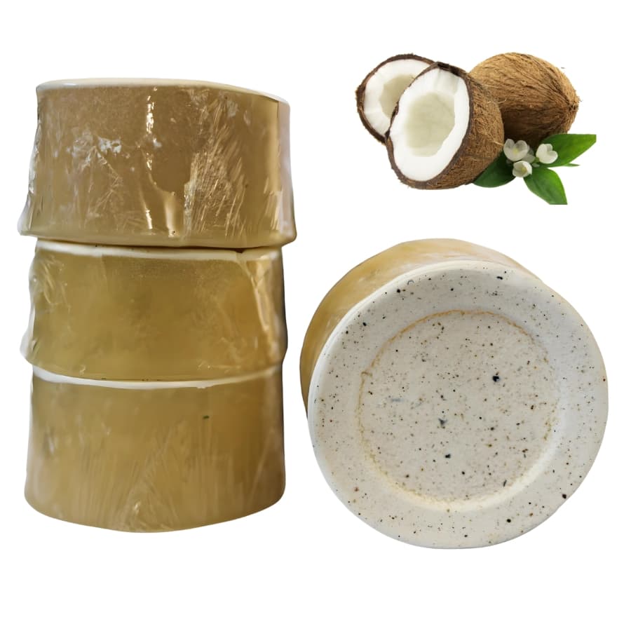 Shampoo de Coco Sólido 90g - Hidratante