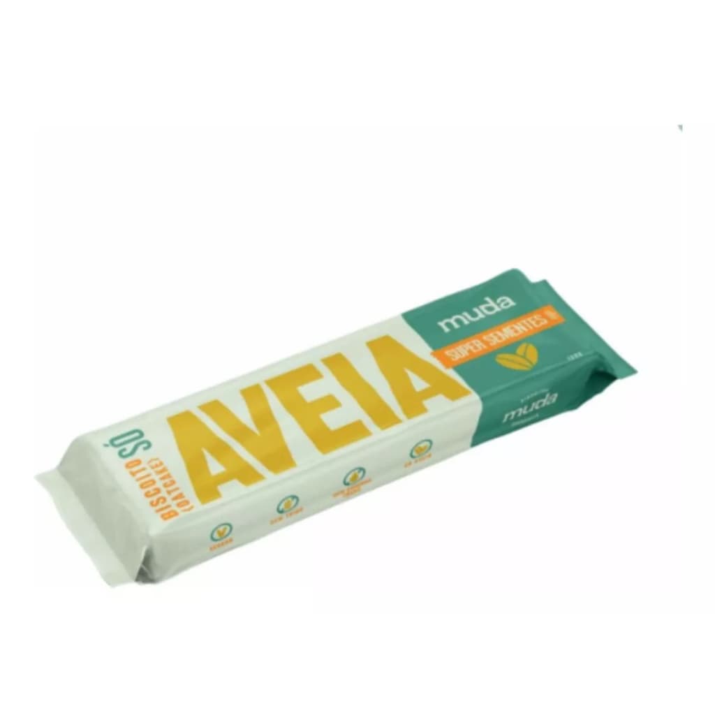 Biscoito Saudável Só De Aveia Oatcake Super Sementes 100g