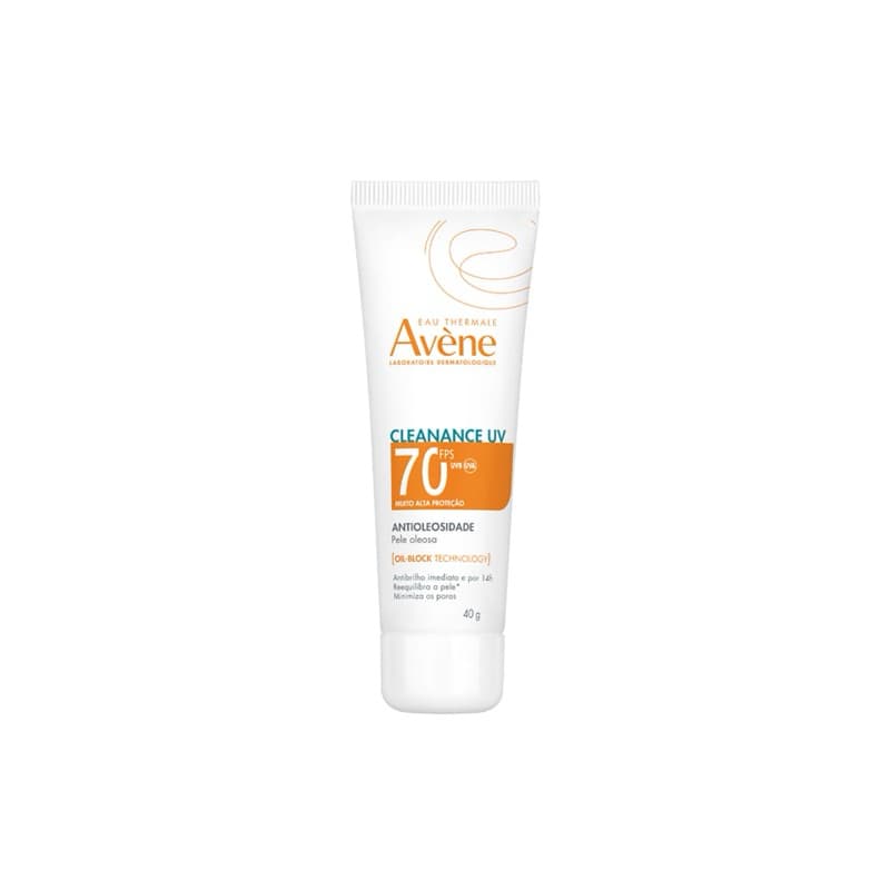 Avène Cleanance UV FPS70 - Protetor Solar Facial 40g