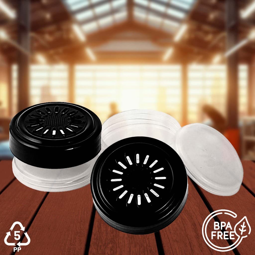 Kit Pote Aromatizador De Carro 30ml Com 10 Unidades frasco para essências aromas fragrância automotiva com Tampa Rosca