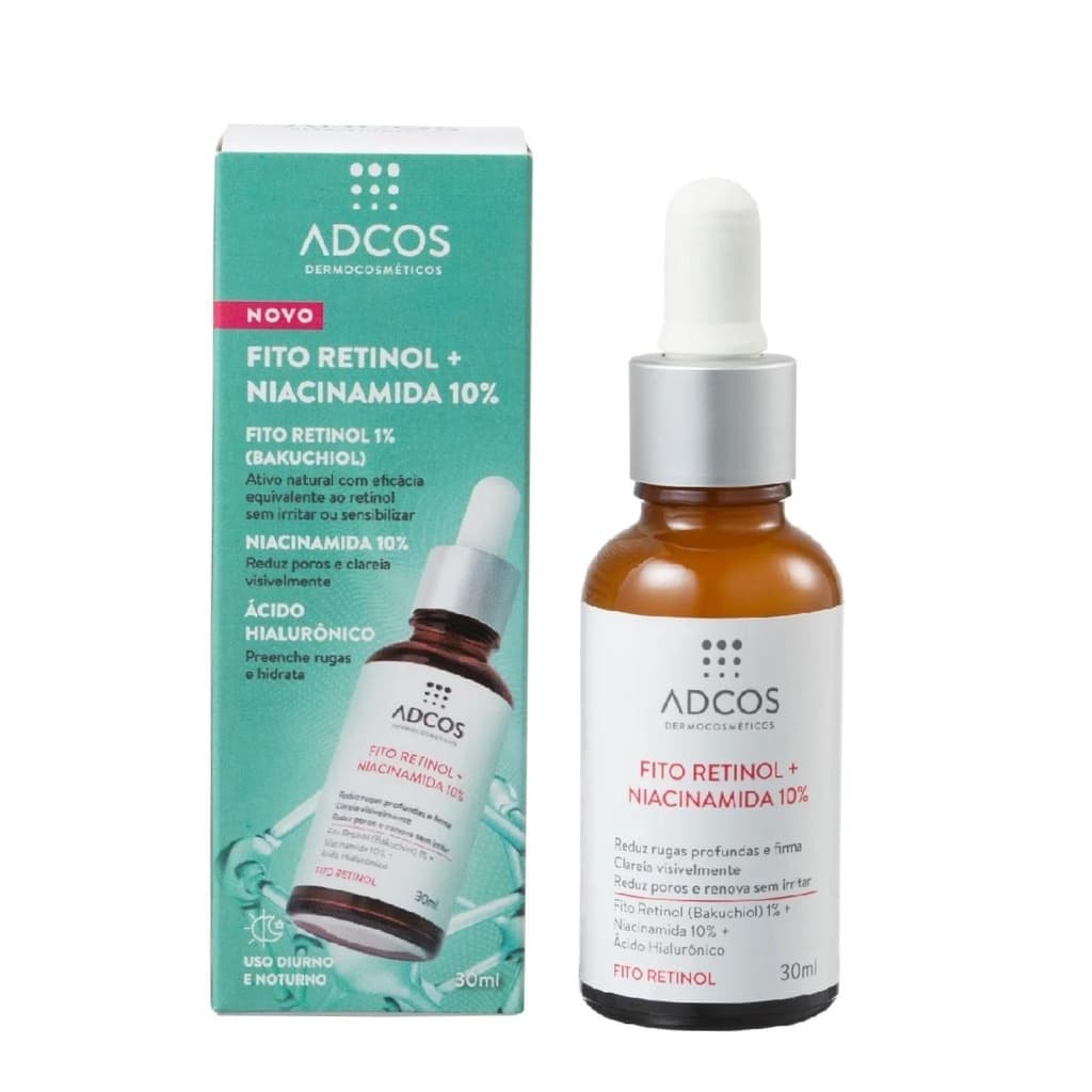 Fito Retinol + Niacinamida 10% - Sérum Anti-idade Adcos 30ml