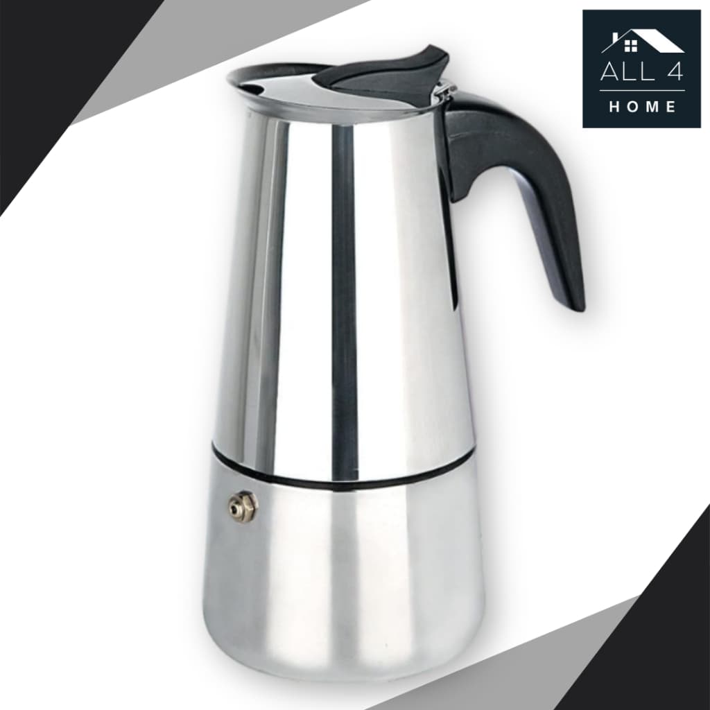 Cafeteira Italiana Em Inox 6 Xícaras Moka Expresso