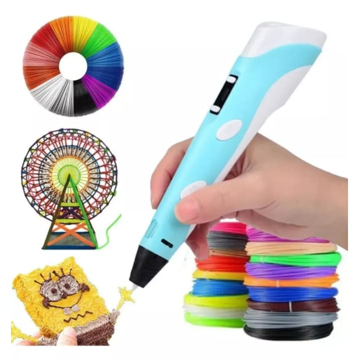 Caneta Impressora 3d Diy Mágica Educativo Infantil Desenhos