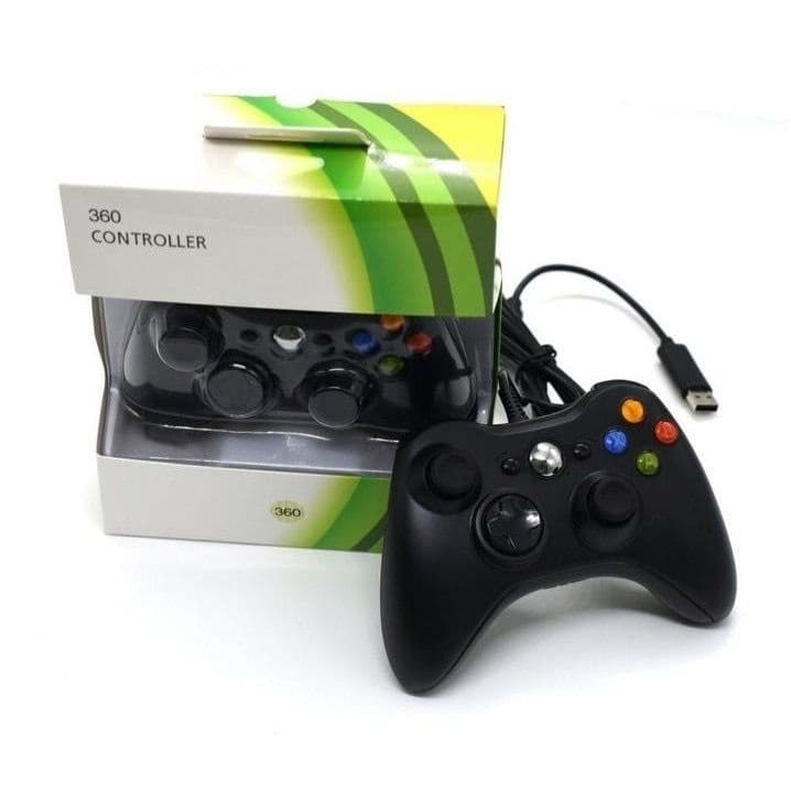 Controle De Xbox 360 ALTO-360W Com Fio Para Vídeo Game e PC/ Fat E Pc Joystick Jogo gamepad