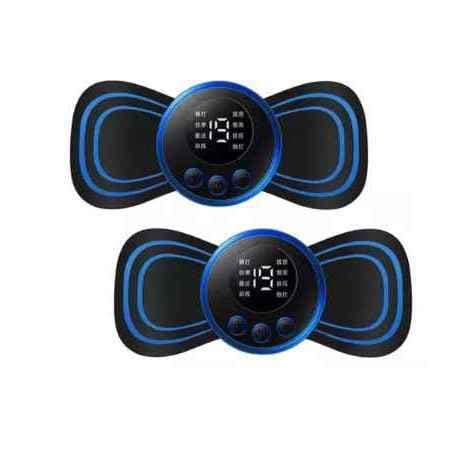 Kit 2 Massageador Relaxante Muscular Portátil Elétrico Recarregável