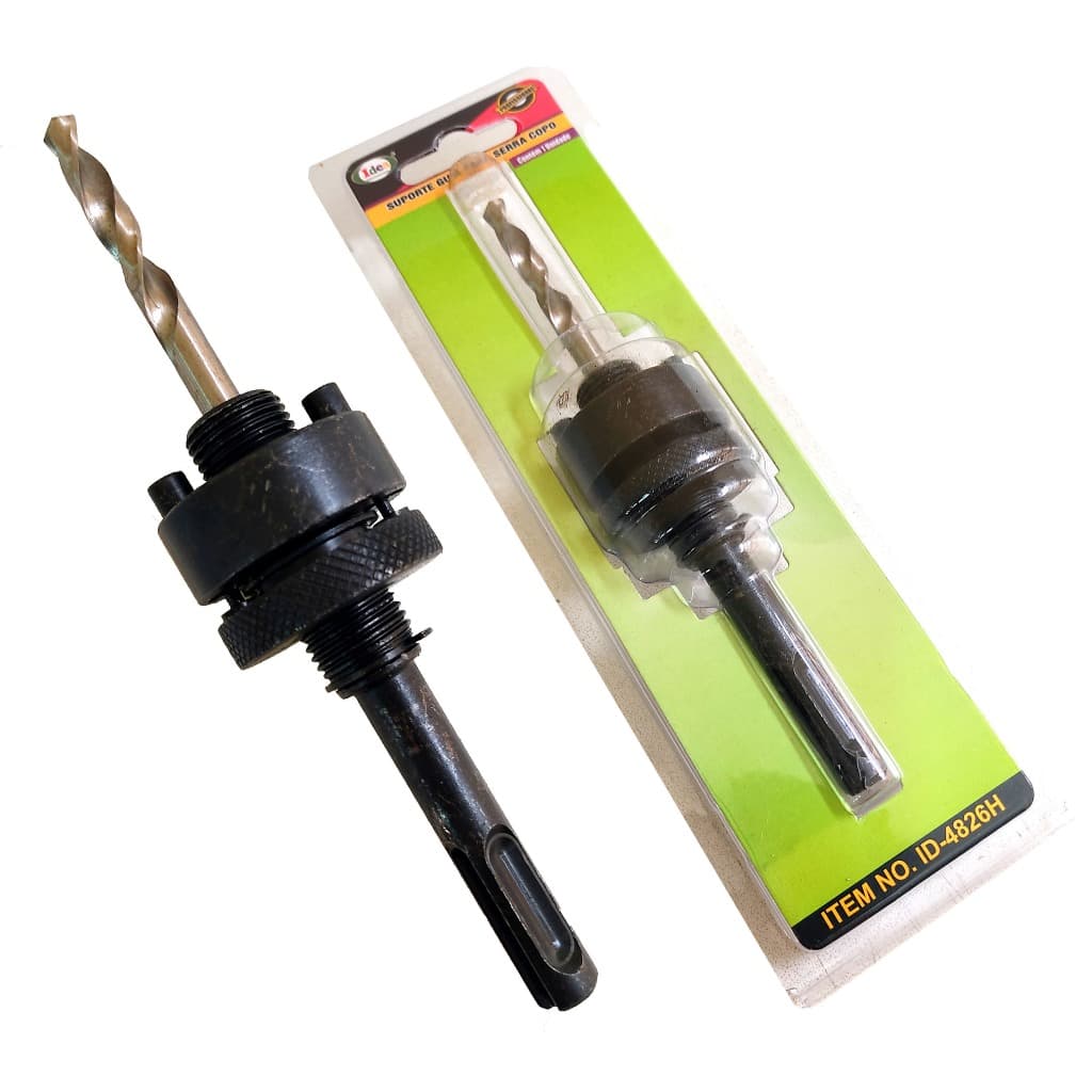 Suporte Guia P/serra Copo De Aço Encaixe Sds Plus 32 A 210mm