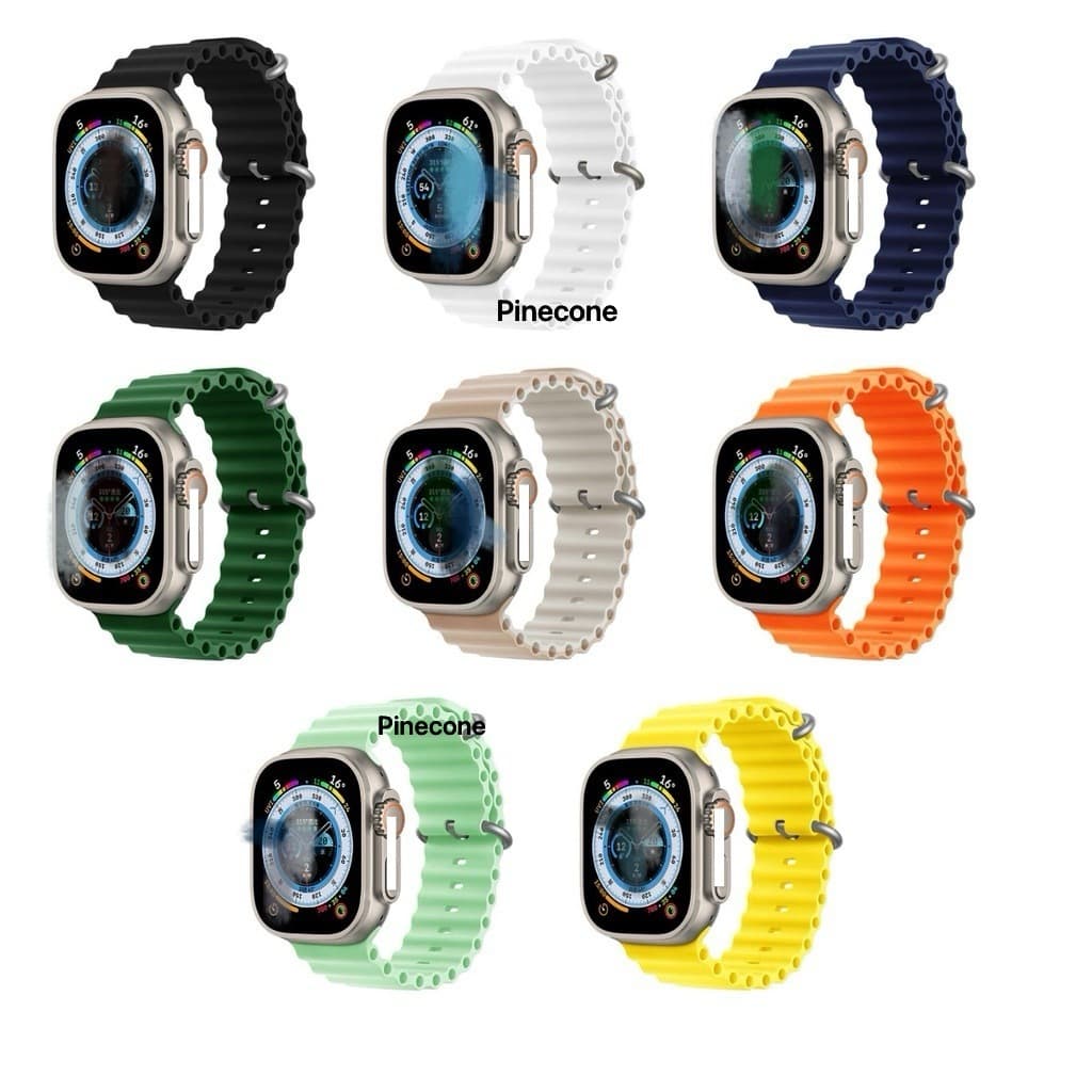 Pulseira Oceânica Para Relógios Apple Série 8 ultra 49mm 45mm 41mm Smartwatch Relógio Inteligente 44mm 40m 42mm 38mm