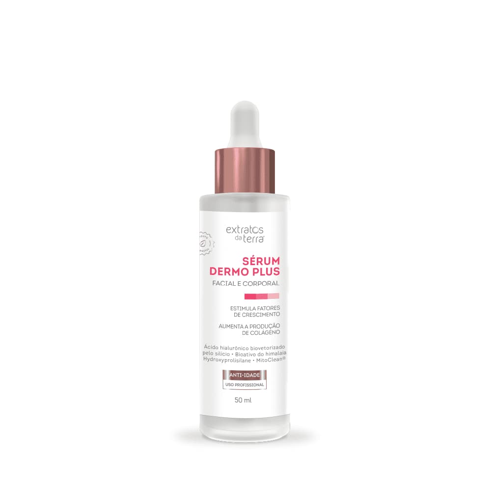Sérum Dermo Plus Facial e Corporal Anti-Idade 50ml Extratos Da Terra