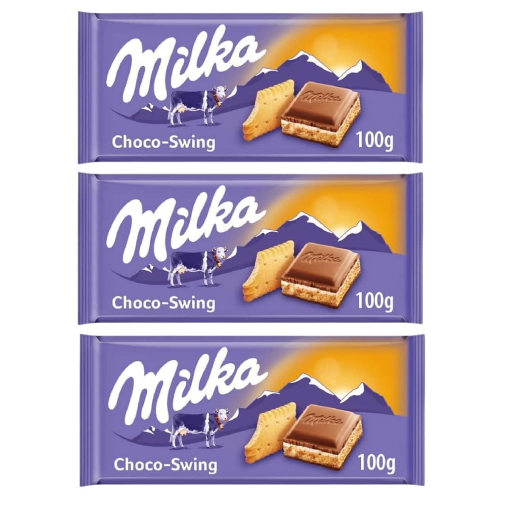 3 Milka Cream E Biscuit Novidade No Brasil Importado