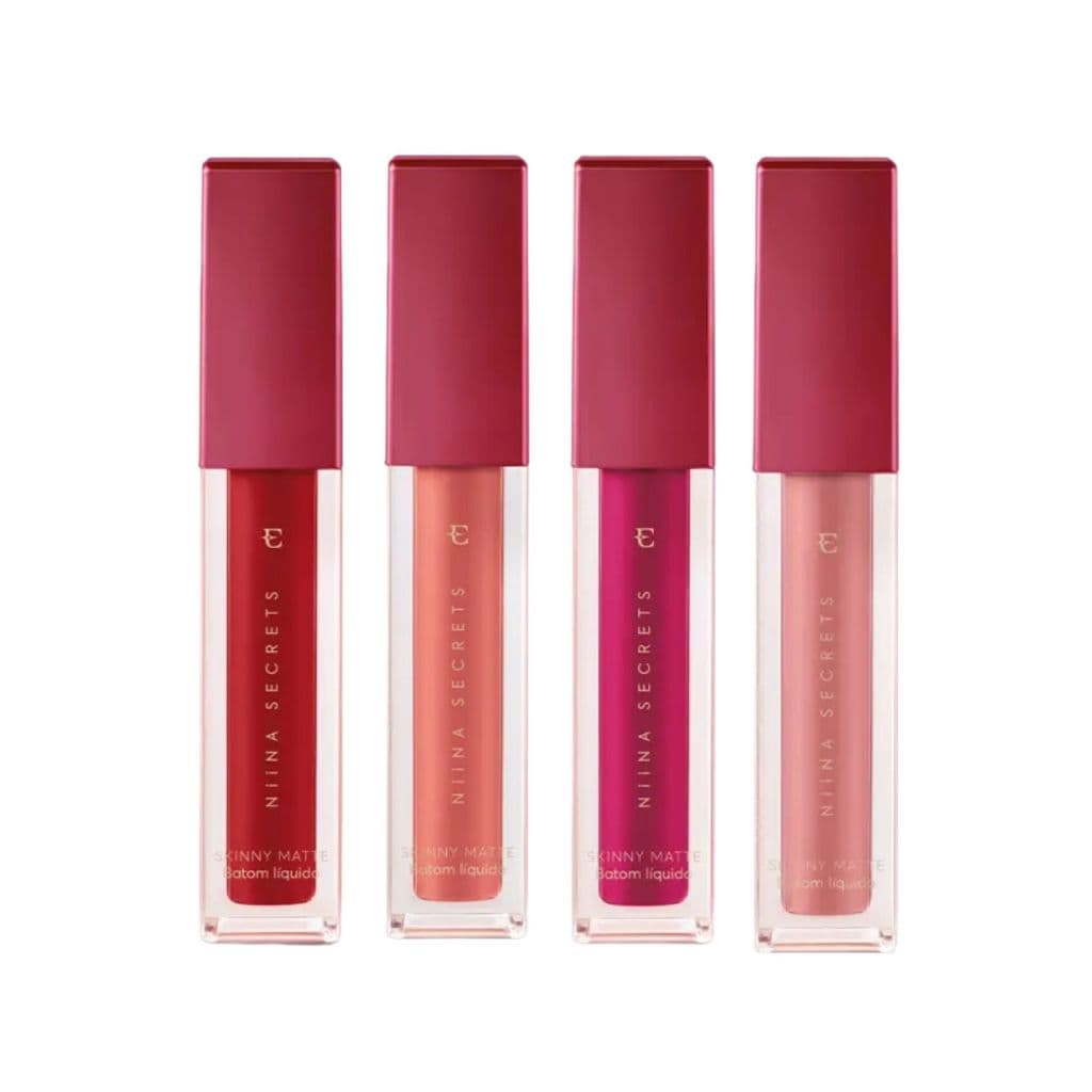 Batom Matte Liquido Acabamento Acetinado Niina Secrets Eudora Skinny Matte 5ml