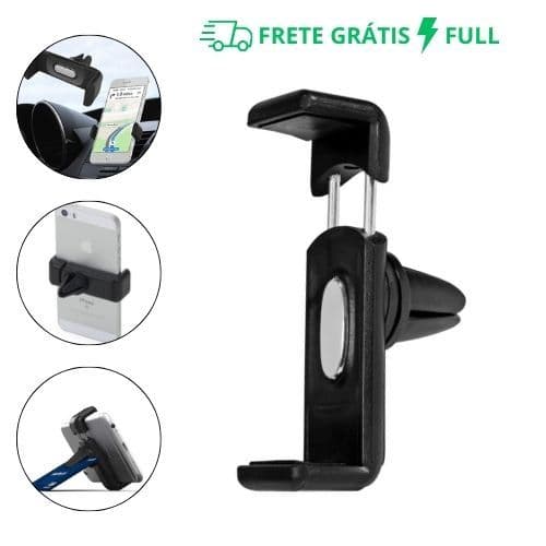 SUPORTE VEICULAR UNIVERSAL ARTICULADO PARA CELULAR CARRO GPS AUTOMÓVEL PARA SAÍDA AR