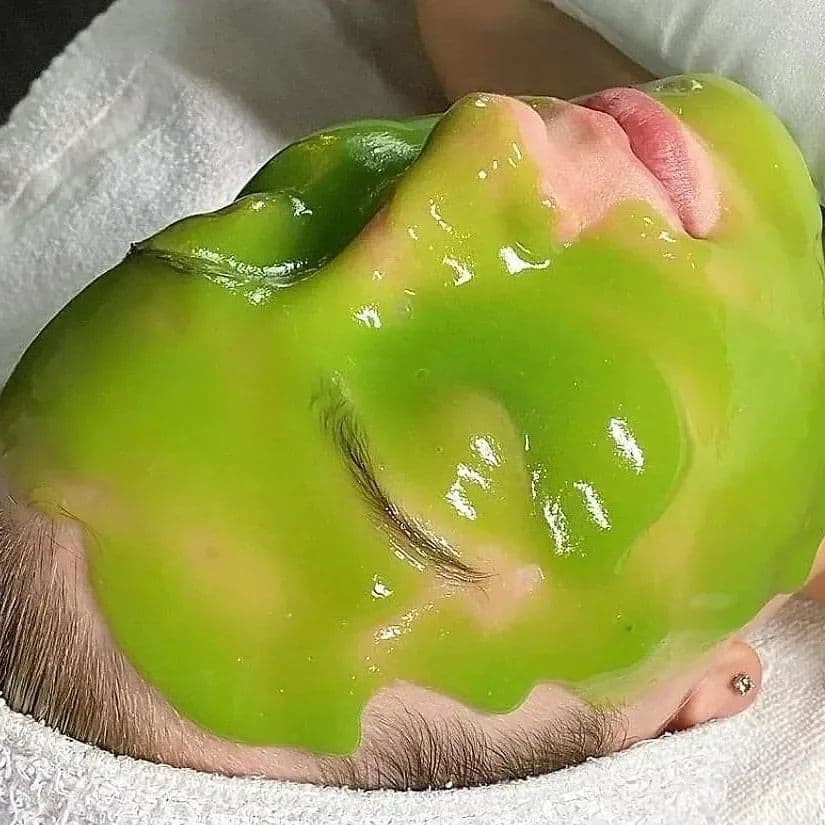 Máscara Facial Jelly Mask Green Relax - Hidratação Profunda, Calmante, Anti-idade e Rejuvenescimento