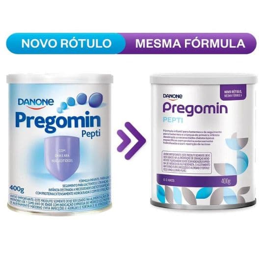 Pregomin Pepti - Fórmula Infantil - Lata400g ** Envio Imediato**  2027 **