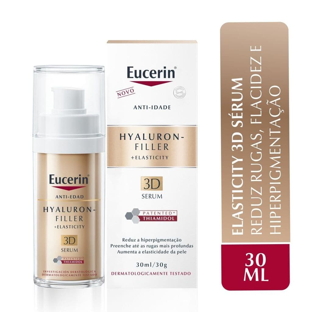 Eucerin Hyaluron-Filler Elasticity 3D Sérum Facial Anti-Idade 30ml