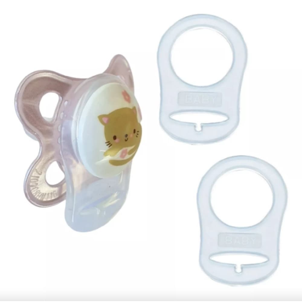 Anel Adaptador Silicone Chupeta Botão Universal Compatível MAM NUK Avent