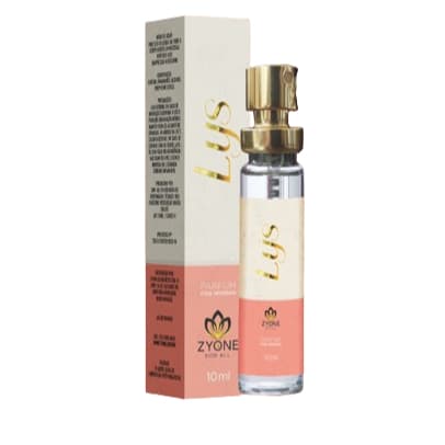 Perfume Lys Feminino Zyone Alta Fixação 25% de Essência Importada Parfum 10ml - Lily