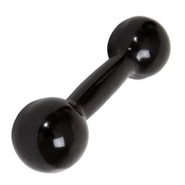Halter Bola Emborrachado 6Kg Para Treino De Musculação E Fisioterapia Em Casa E Em Academia