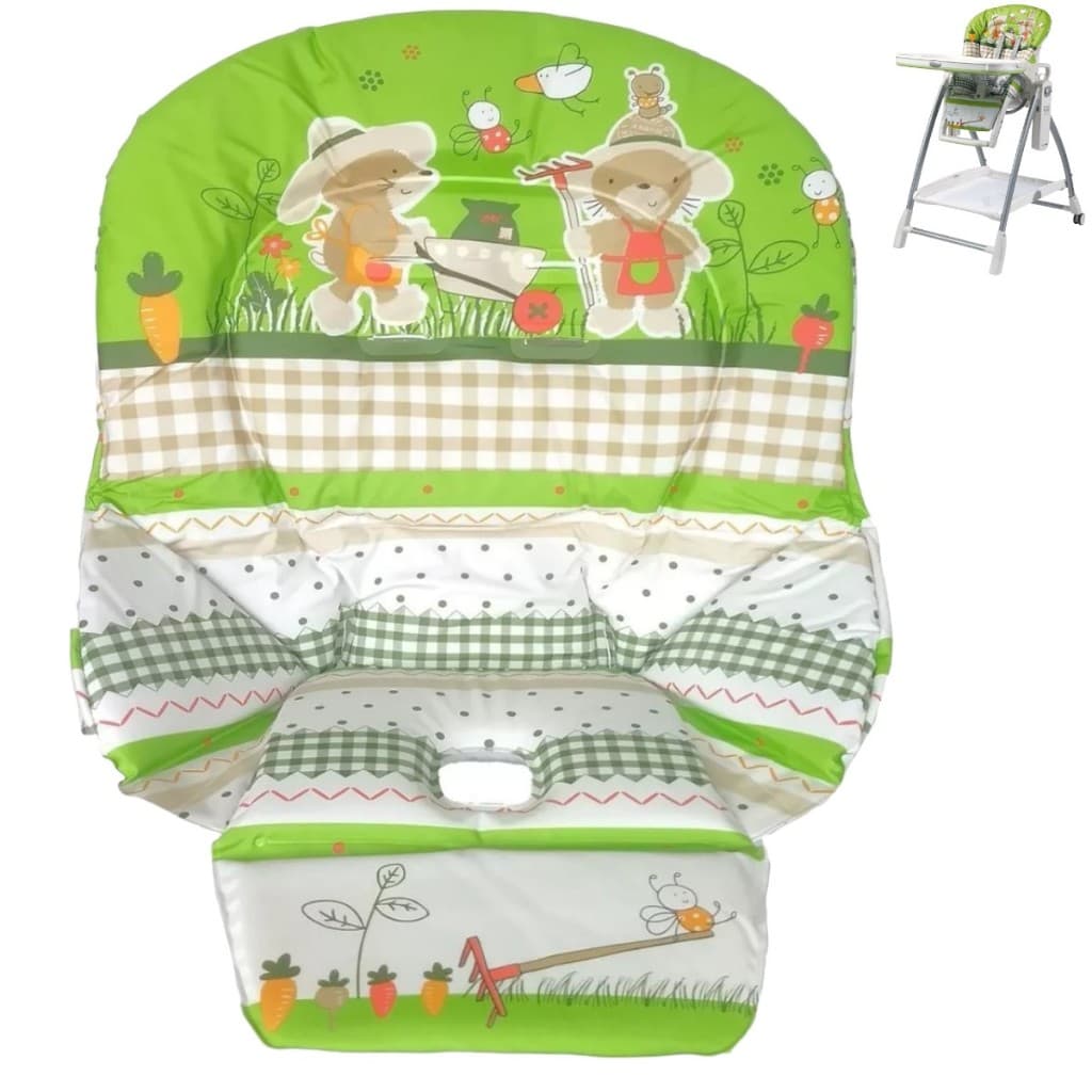 CAPA ESTOFADO PARA CADEIRA PRIMA PAPPA NEWBORN/SIESTA GARDEN VERDE PEG-PÉREGO