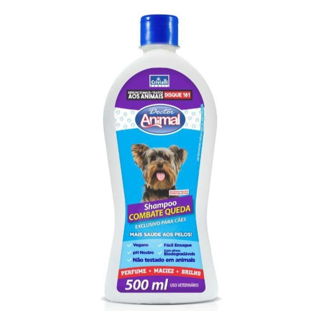 SHAMPOO COMBATE A QUEDA DE PELOS PARA CÃES CACHORRO 500ML PROMOÇÃO