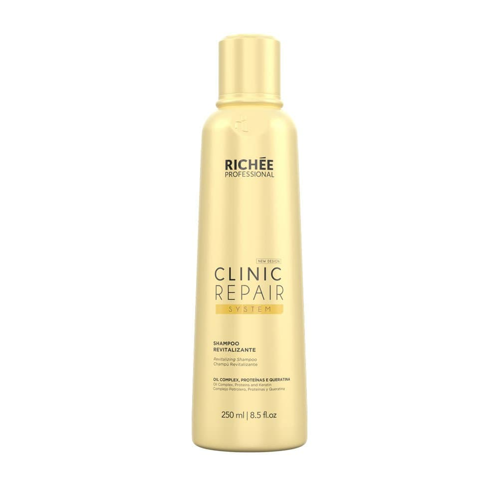 Shampoo Profissional 250ml Revitalizante Nutritivo Hidratante Clinic Repair Richée Professional