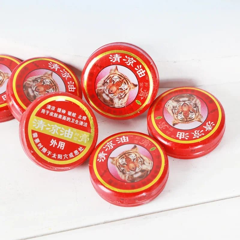KIT COM 12 Pomadas Japonesa Pomada Chinesa Tigre E Dragão