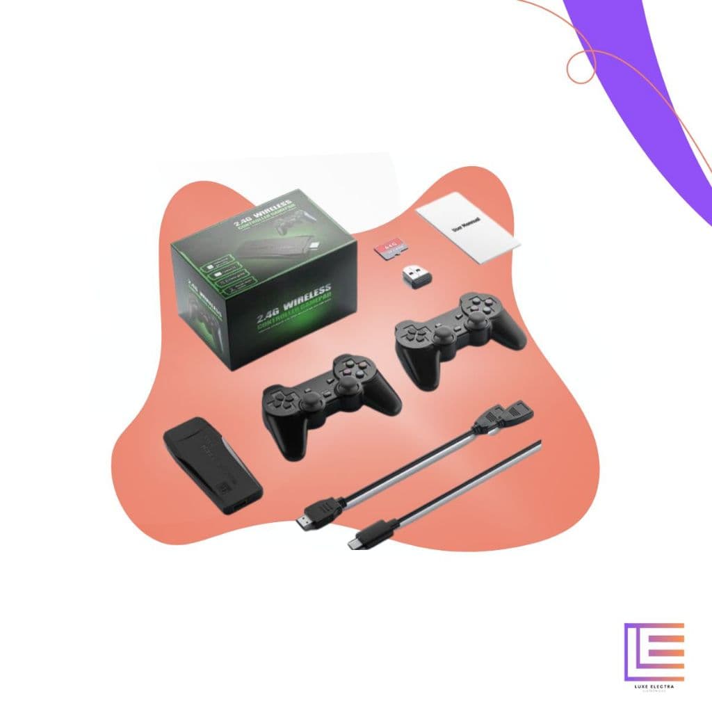 Video Game Stick 4k 10mil Jogos Retro 2 Controles Sem Fio Console Portatil Original Envio Imediato