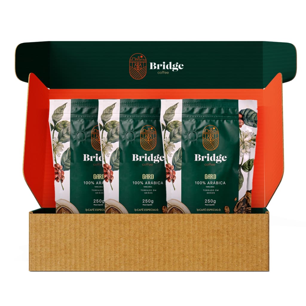 3 Café Torrado Arábica Em Grãos/moídos 250g Especial