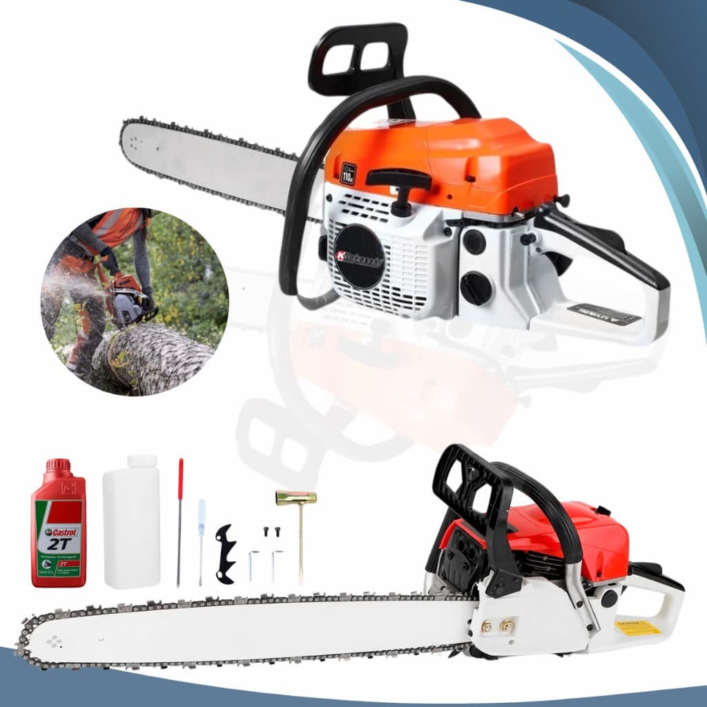 Motosserra a Gasolina Profissional 78cc 3.5HP Com Óleo Sthil Sabre 22 Polegadas 55cm