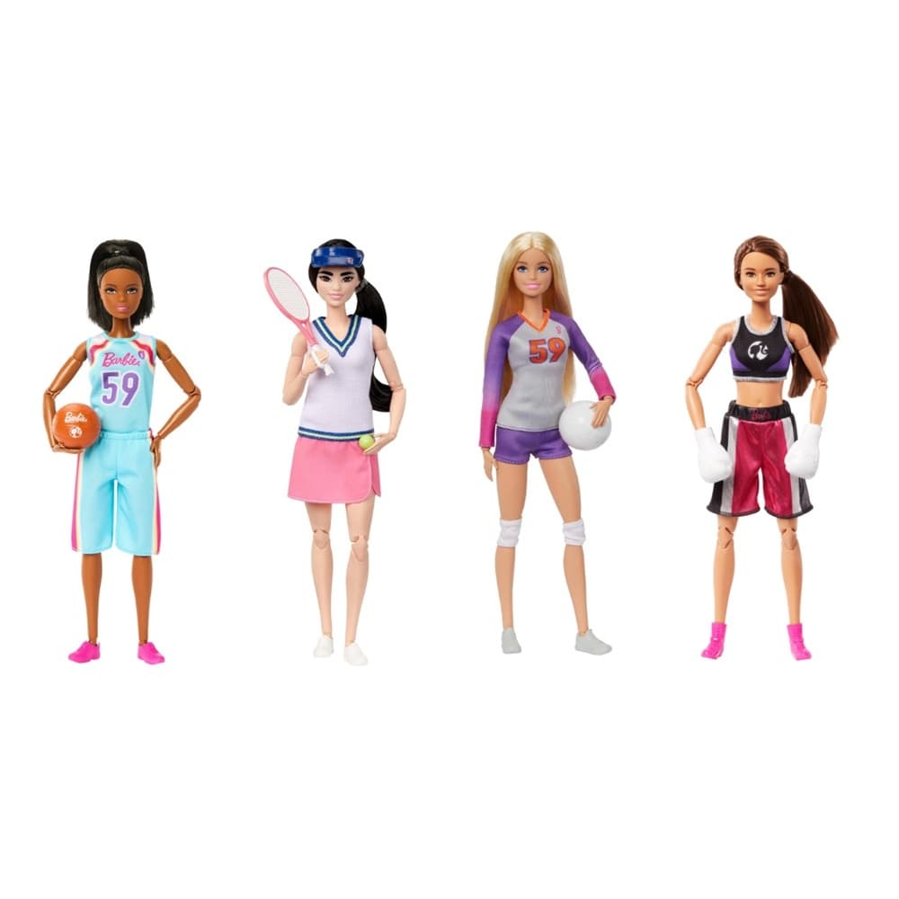 Boneca  Barbie Articulada Made  to Move Esportes 2024   Mattel