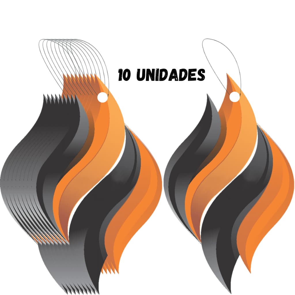 kit 10 unidades cheirinho para carro ESSÊNCIA CARRO NOVO