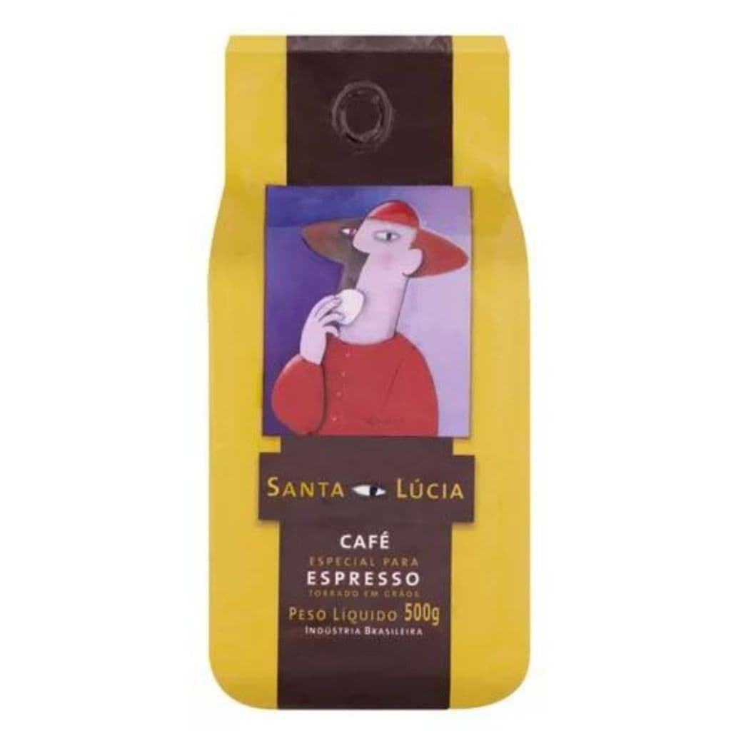 CAFÉ EM GRÃOS ESPECIAL SANTA LUCIA AMARELO - 500GR