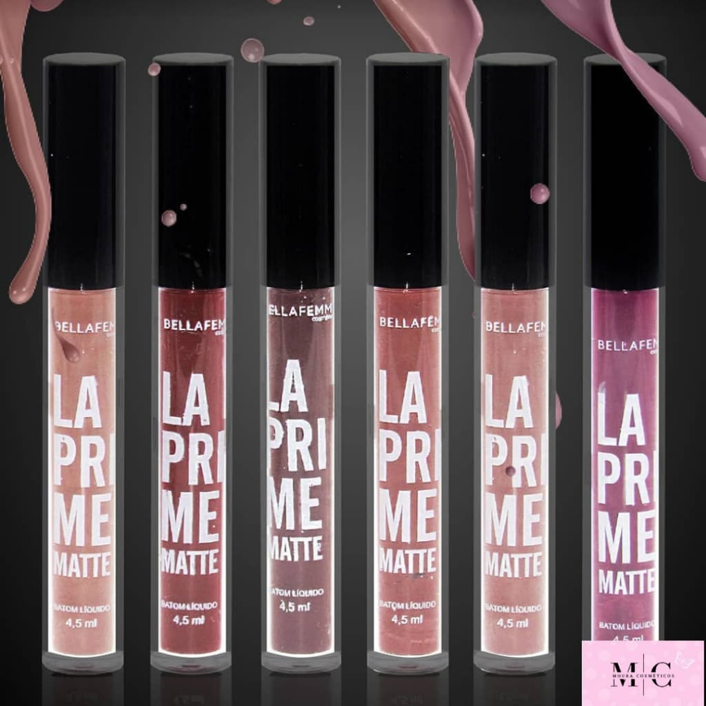 batom matte liquido Bella Femme