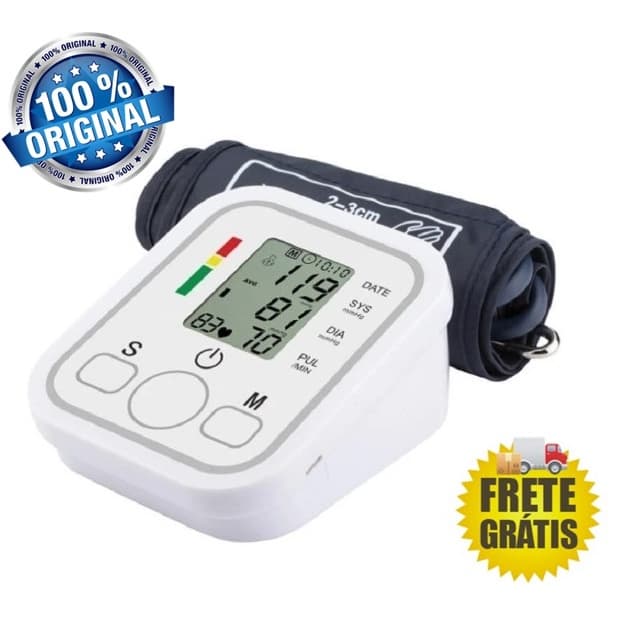 Aparelho Medidor De Pressão Arterial Digital Monitor inteligente de Pressão Sanguínea Top