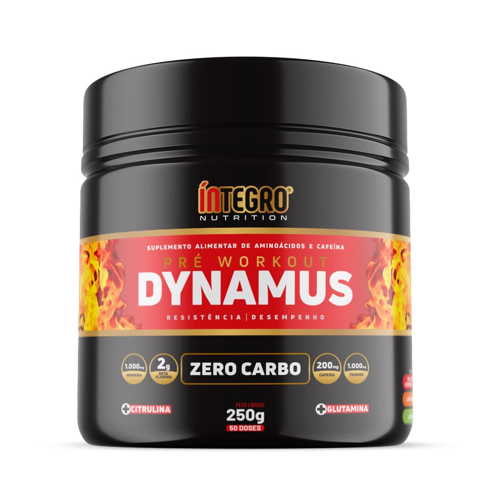 PRÉ TREINO DYNAMUS 250G - INTEGRO NUTRITION