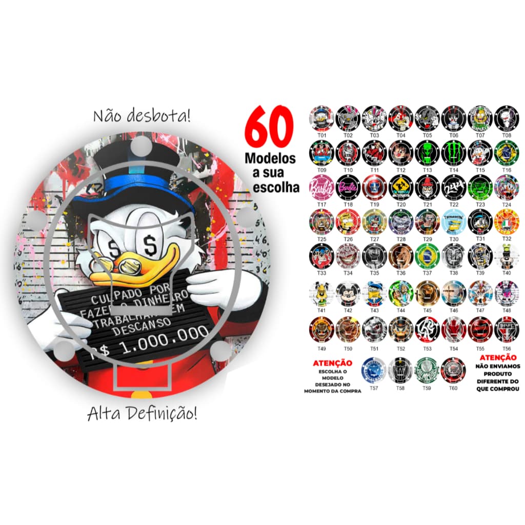 Adesivo Tampa Do Tanque Para Moto Protetor Da CG Titan Fan Start 160