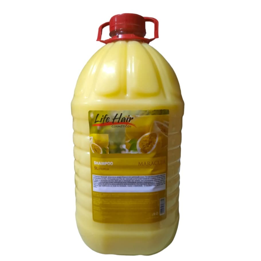 Shampoo Hidratante Maracujá Life Hair 5Litros