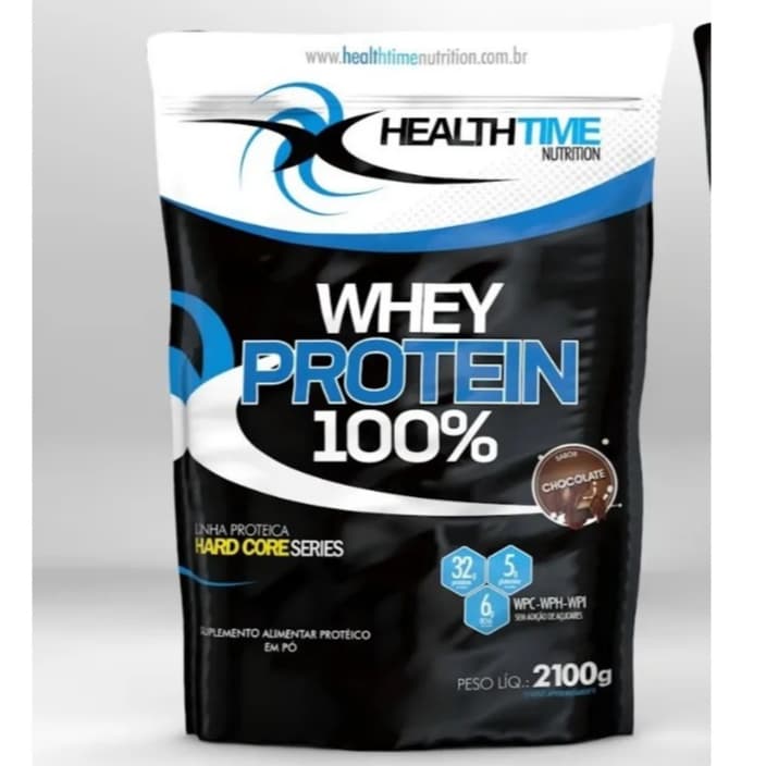 Whey Protein 100% Chocolate Health Time 2100g