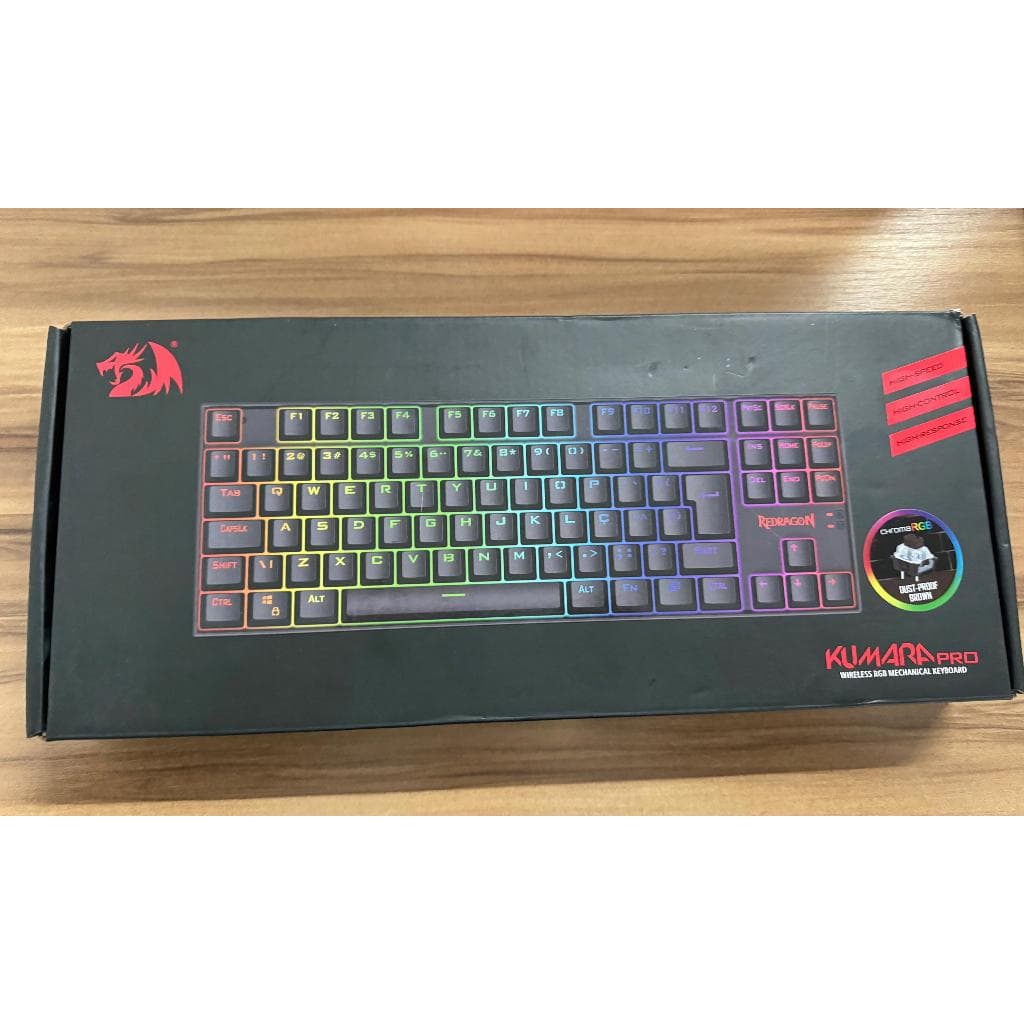 Teclado Mecânico Redragon Kumara PRO Magnetico  (Não é Wireless - Recondicionado)