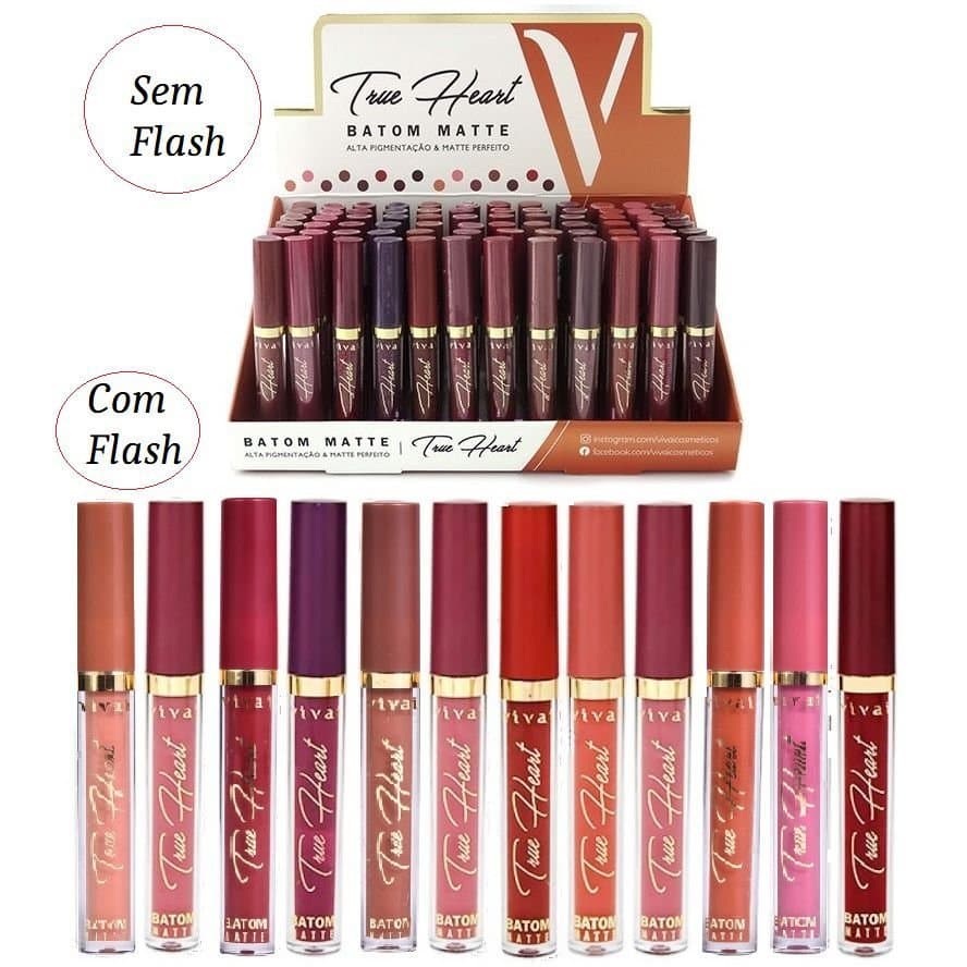 Batom Líquido Matte True Heart Vivai