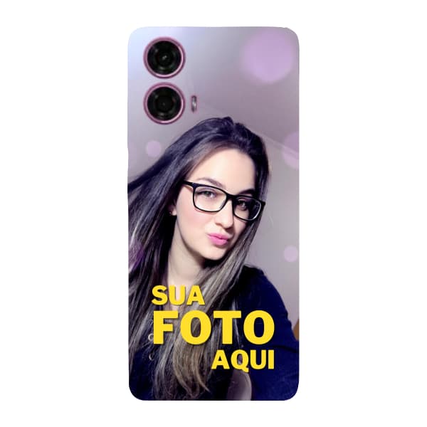 Capinha para Moto G24 Anti Impacto Personalizada - Com Foto