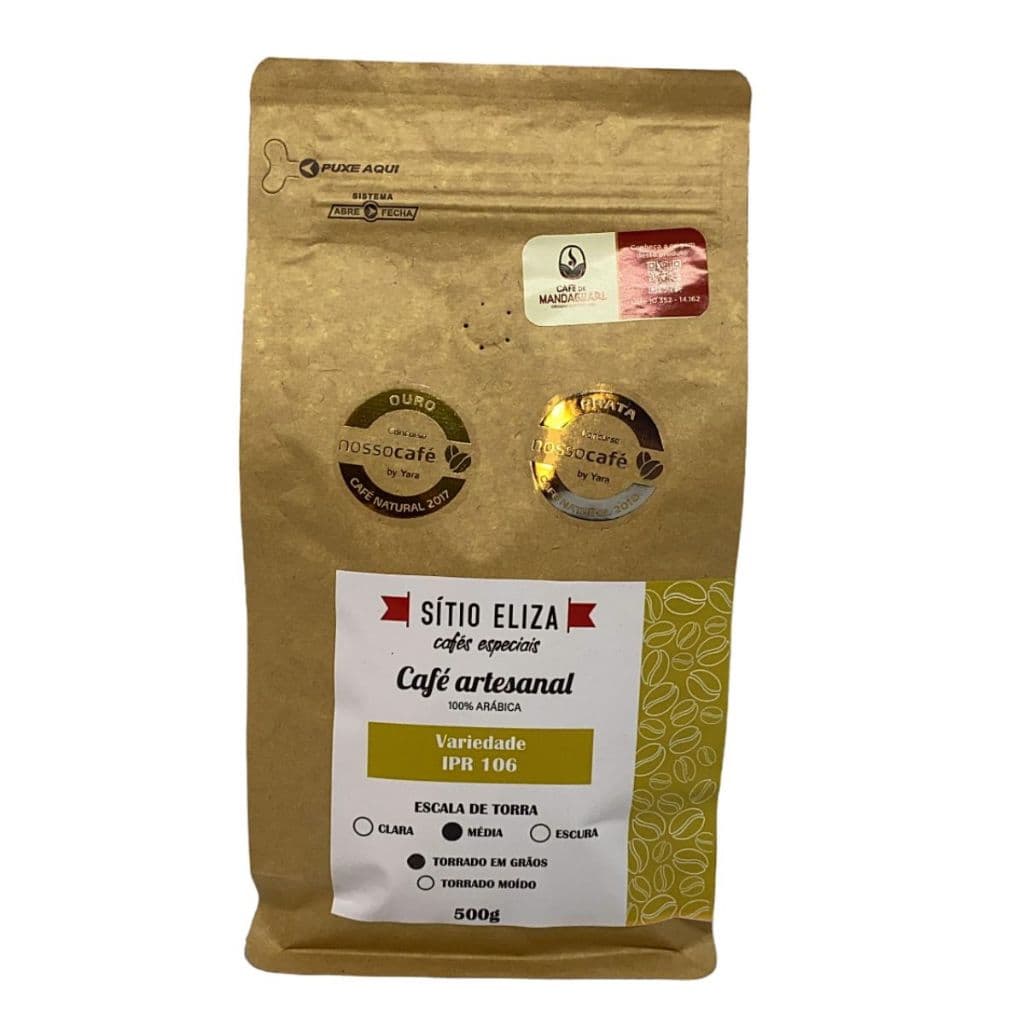 Café Especial Sítio Eliza Torrado em Grãos - 500g