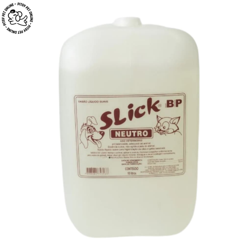 Shampoo Para Cachorro - Shampoo Banho e Tosa Shampoo Slick Neutro 10l