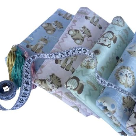 Tecido Tricoline 100% Algodão 1,50m Kits de Bebê, Enxovais, Vestido Infantil, patch, artesanato