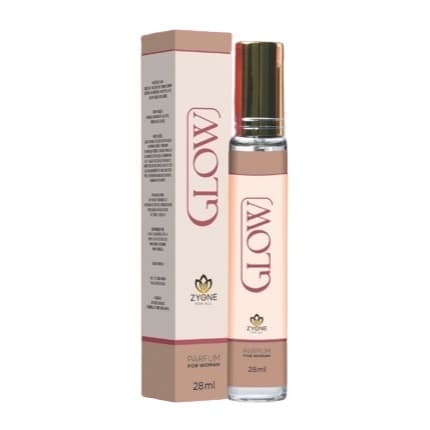 Perfume Feminino Glow Zyone Alta Fixação 25% de Essência Importada Parfum