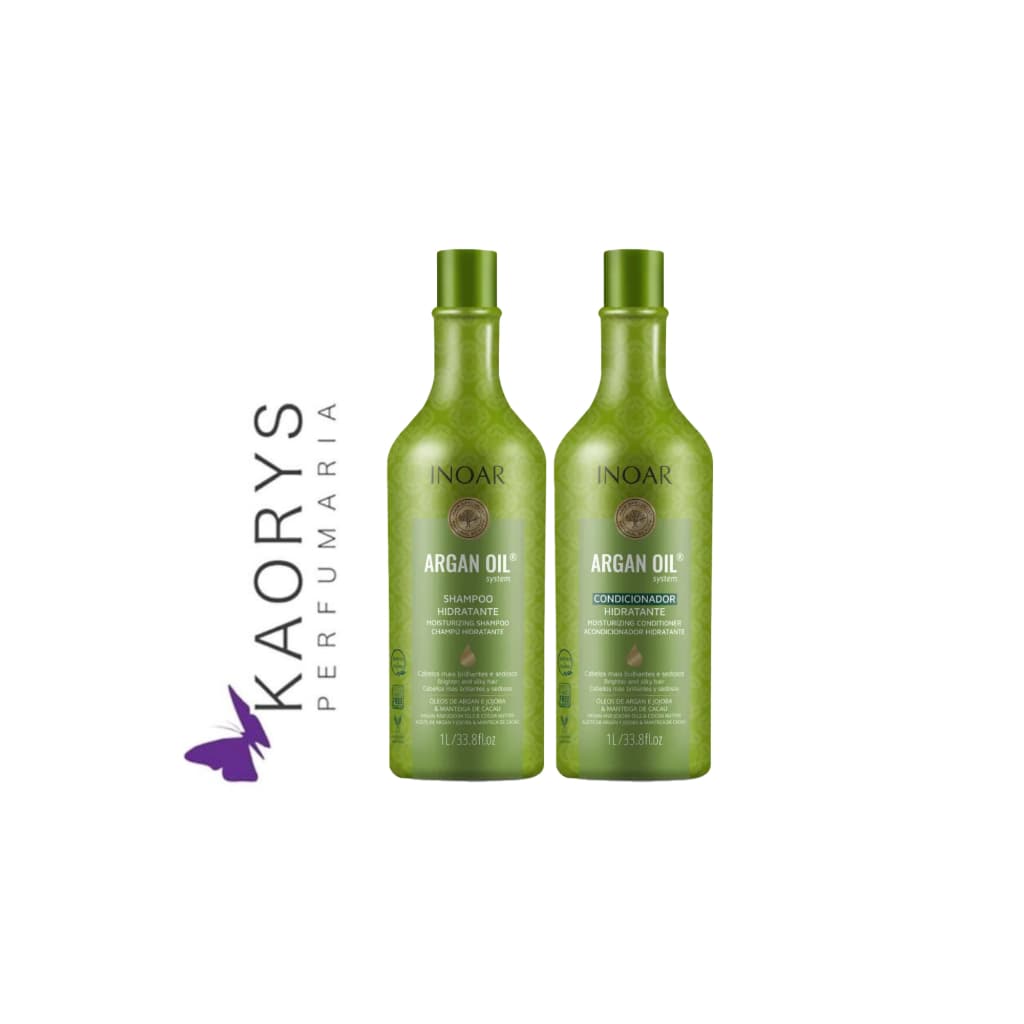 Kit Shampoo e Condicionador Hidratante Argan Oil Inoar