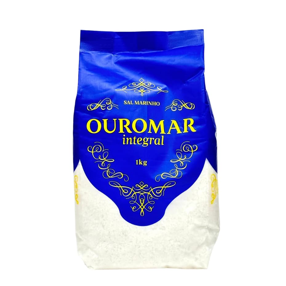 Sal Marinho Integral 1Kg - Ouromar
